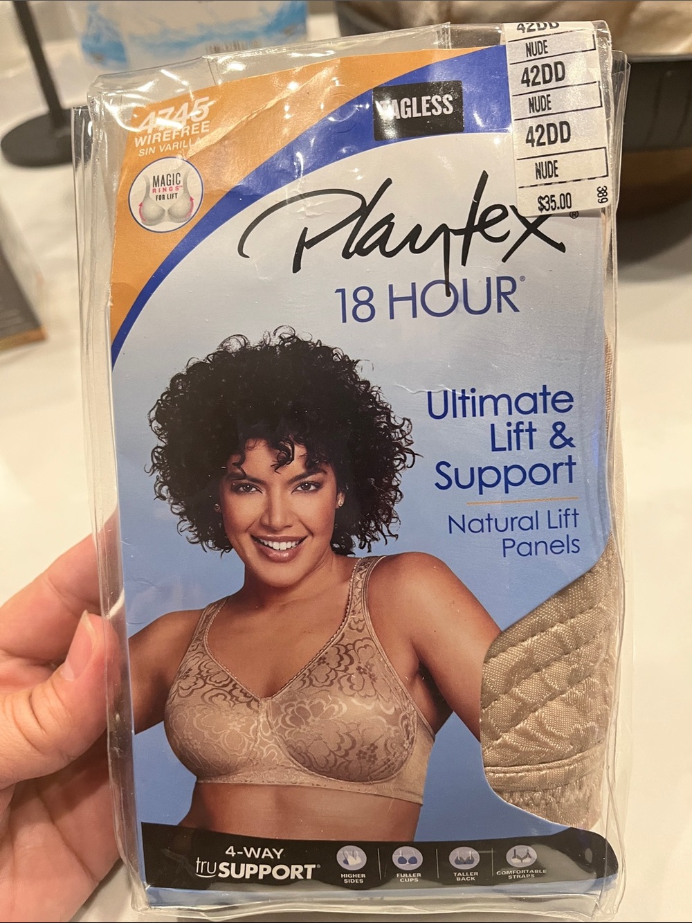 Playtex 18 Hour Ultimate Lift & Support Bra - Nude